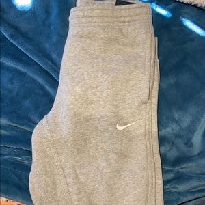gray nike sweats